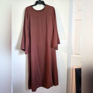 Cherry brown abaya